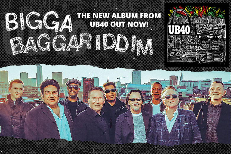 “Bigga Baggariddim” the new album by UB40 out now