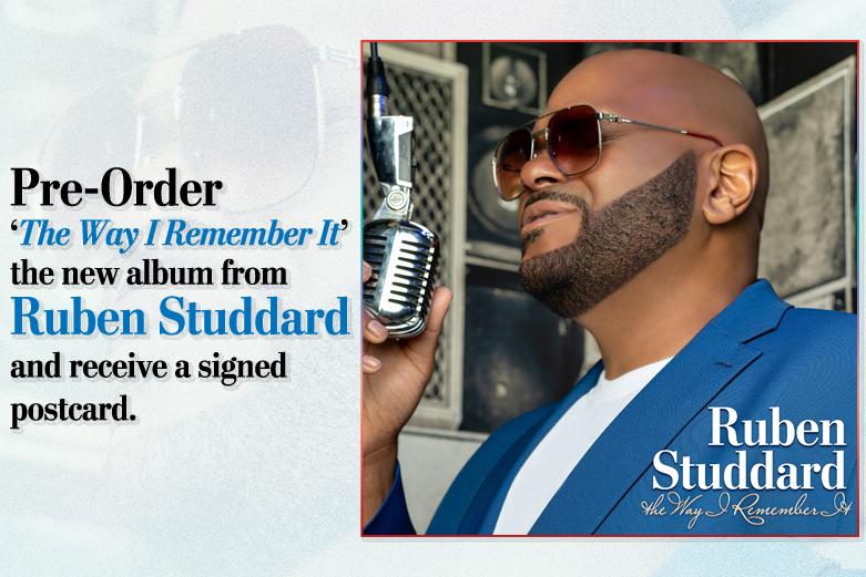 Pre-order the new album from Ruben Studdard and receive a signed postcard.