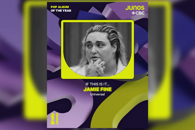 Congratulations to Jamie Fine for her 2025 Juno nomination - SoNo ...