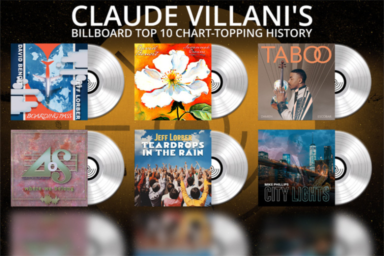 HITMAKER AND CEO OF THE SRG/ILS GROUP, SONGWRITER, PRODUCER AND COMPOSER, CLAUDE VILLANI LANDS HIS THIRD #1 BILLBOARD SINGLE AND SIXTH TOP 10 BILLBOARD SONG