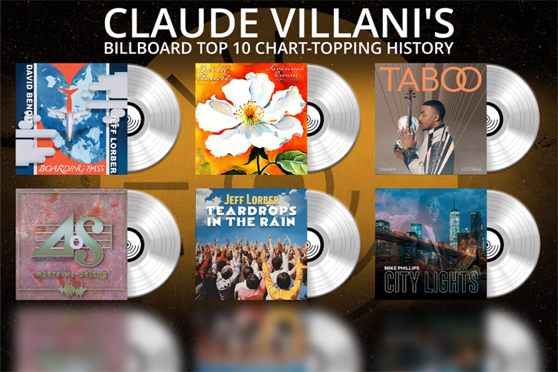 HITMAKER AND CEO OF THE SRG/ILS GROUP, SONGWRITER, PRODUCER AND COMPOSER, CLAUDE VILLANI LANDS HIS THIRD #1 BILLBOARD SINGLE AND SIXTH TOP 10 BILLBOARD SONG